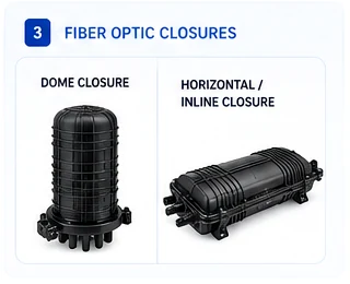 Fiber Closures product examples