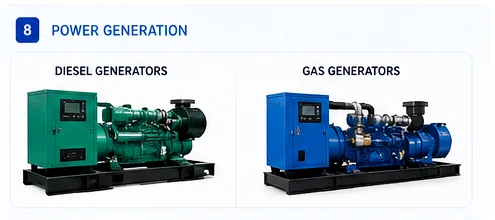 Power Generation product examples